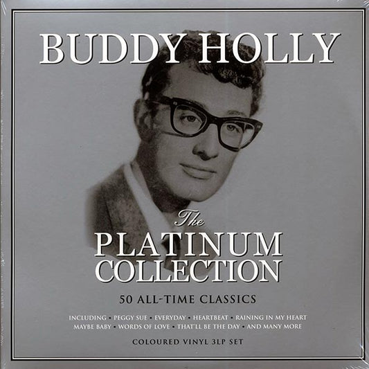 Buddy Holly - The Platinum Collection (50 tracks) (3xLP) (white vinyl)