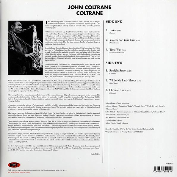 John Coltrane - Coltrane (mono) (180g)