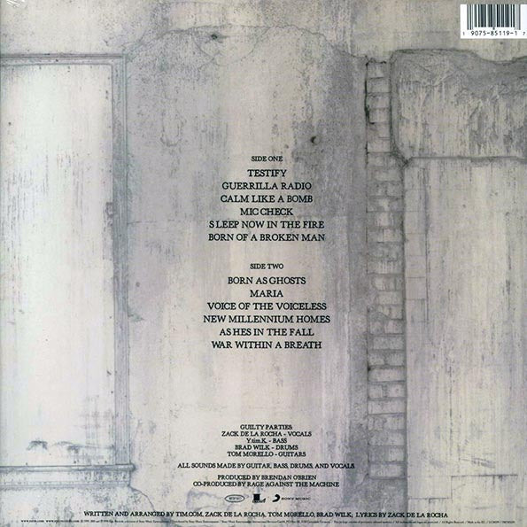 Rage Against The Machine - The Battle Of Los Angeles (incl. mp3) (180g) (remastered)