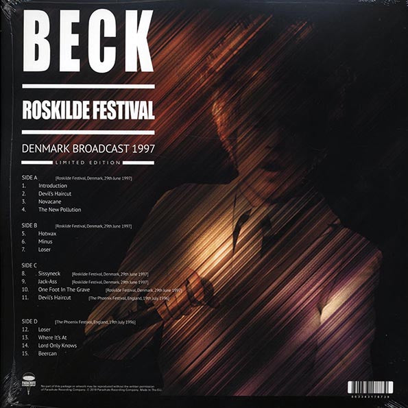Beck - Roskilde Festival: Denmark Broadcast 1997 (ltd. ed.) (2xLP) (colored vinyl)