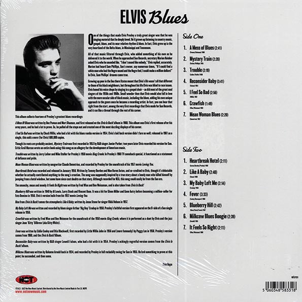 Elvis Presley - Elvis Blues (180g) (blue vinyl)
