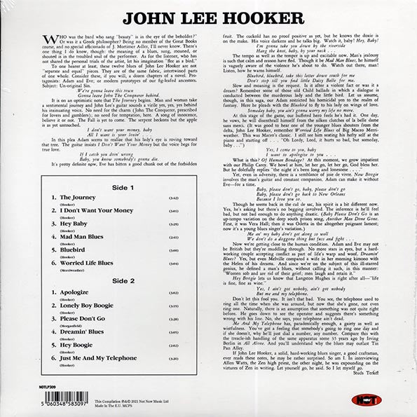 John Lee Hooker - Plays & Sings The Blues (180g) (purple vinyl)