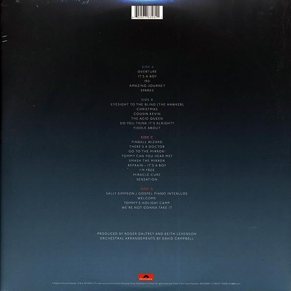 Roger Daltrey - The Who's Tommy Orchestral (24 tracks) (2xLP)