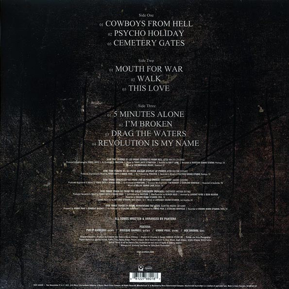 Pantera - 1990-2000: A Decade Of Domination (2xLP) (colored vinyl)