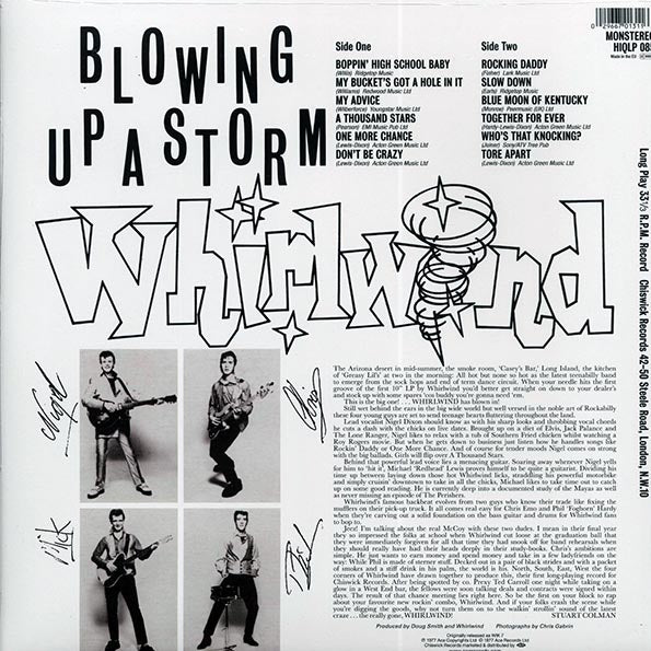 Whirlwind - Blowing Up A Storm (ltd. ed.) (180g) (yellow vinyl)