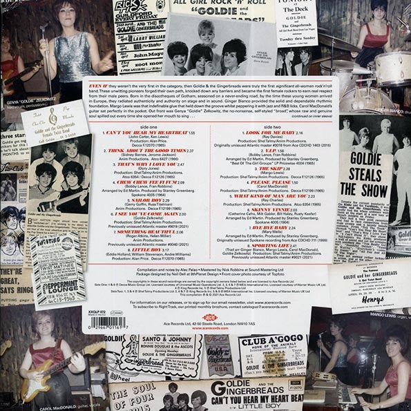 Goldie & The Gingerbreads - Thinking About The Goods Times 1964-1966 (180g)