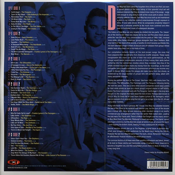 The Coasters, The Platters, Frankie Lymon & The Teenagers, Etc. - The Very Best Of Doo-Wop (48 tracks) (3xLP) (colored vinyl)