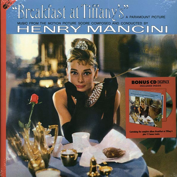 Henry Mancini - Breakfast At Tiffany's: Music From The Motion Picture Score (+11 bonus tracks) (ltd. ed.) (180g) (incl. CD)