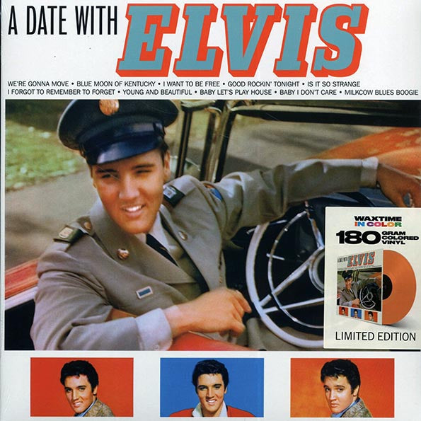 Elvis Presley - A Date With Elvis (+4 bonus tracks) (ltd. ed.) (180g) (orange vinyl)