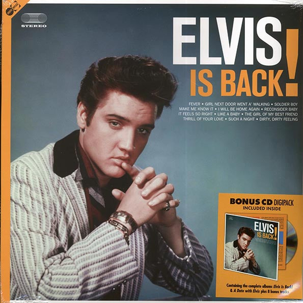 Elvis Presley - Elvis Is Back! (+8 bonus tracks) (DMM) (ltd. ed.) (incl. CD)