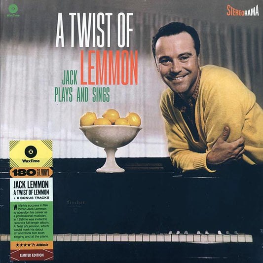 Jack Lemmon - A Twist Of Lemmon: Jack Lemmon Sings And Plays (+6 bonus tracks) (ltd. ed.) (180g)
