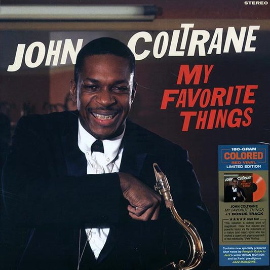 John Coltrane - My Favorite Things (+bonus track) (ltd. ed.) (180g) (red vinyl)