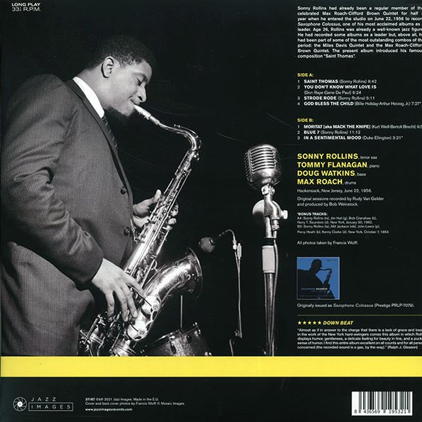 Sonny Rollins - Saxophone Colossus (+2 bonus tracks) (ltd. ed.) (180g)