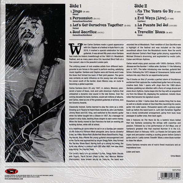 Santana - Evil Ways (180g) (colored vinyl)