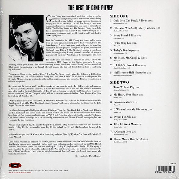 Gene Vincent - The Best Of Gene Vincent (180g)