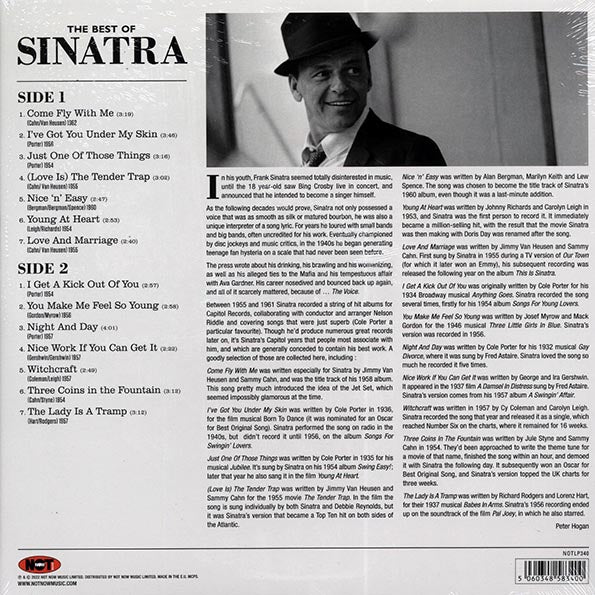 Frank Sinatra - The Best Of Frank Sinatra (180g) (colored vinyl)