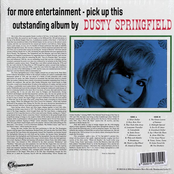 Dusty Springfield - Faraway Places: Her Early Years With The Springfields 1962-1963 (white vinyl)