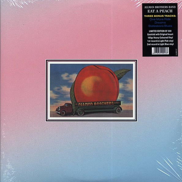 The Allman Brothers Band - Eat A Peach (+3 bonus tracks) (ltd. ed.) (180g) (colored vinyl) (remastered)