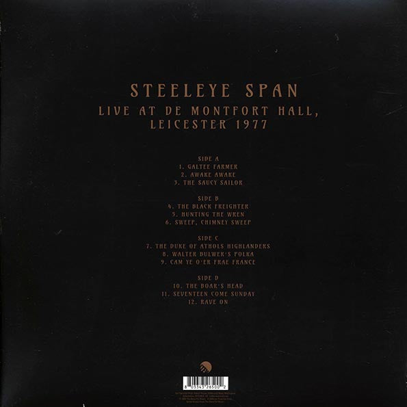 Steeleye Span - Live At The De Montfort Hall, Leicester 1977 (2xLP)