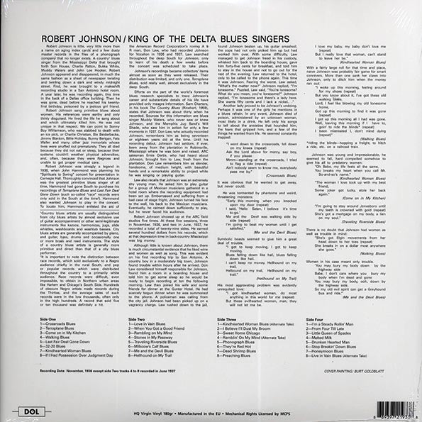 Robert Johnson - King Of The Delta Blues Singers (2xLP) (180g)