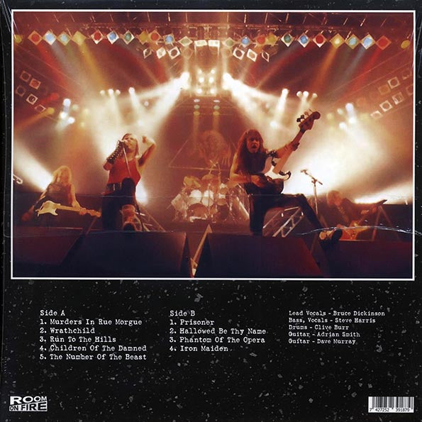 Iron Maiden - Live At The Palladium, New York, 29th June 1982 Radio Broadcast (ltd. 500 copies made) (blue vinyl)