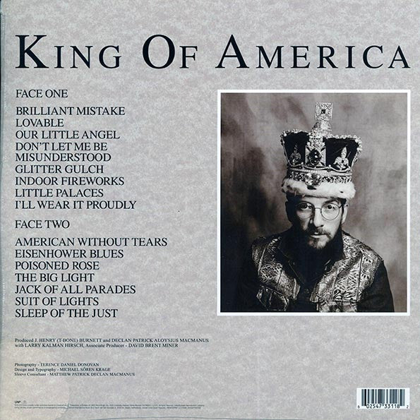 The Costello Show Featuring Elvis Costello - King Of America (180g)