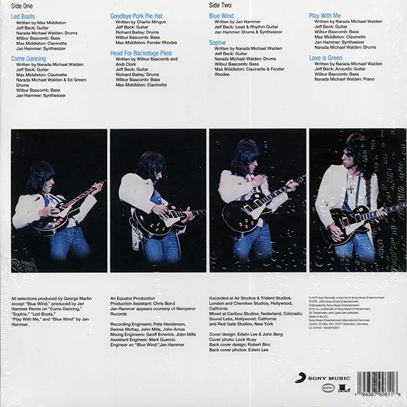 Jeff Beck - Wired (blue vinyl)