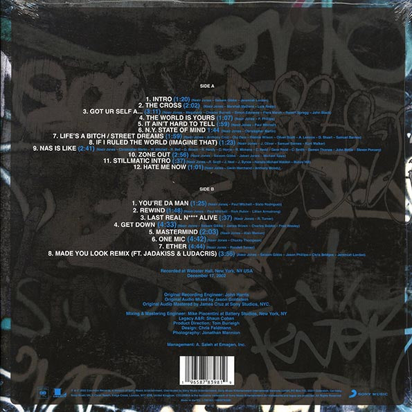 Nas - Made You Look: God's Son Live 2002 (RSD 2023) (remastered)