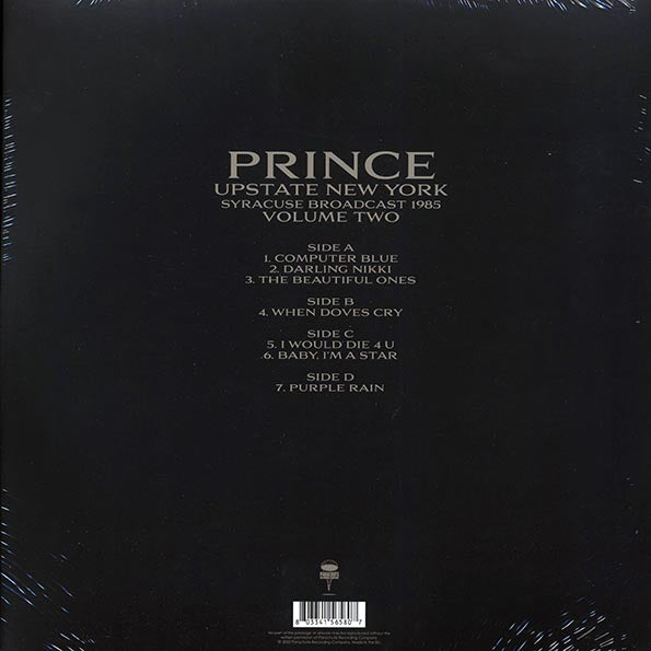 Prince - Upstate New York Volume 2: Syracuse Broadcast 1985 (2xLP)