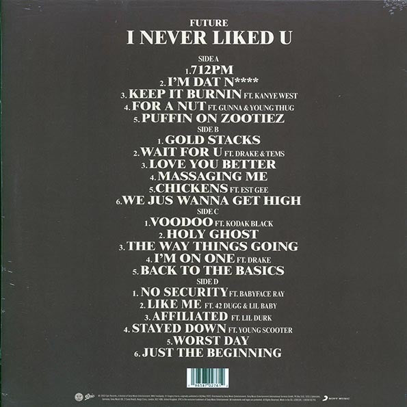 Future - I Never Liked You (2xLP)