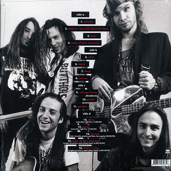 Pearl Jam - The Broadcasts 1992 (ltd. ed.) (2xLP) (red vinyl)