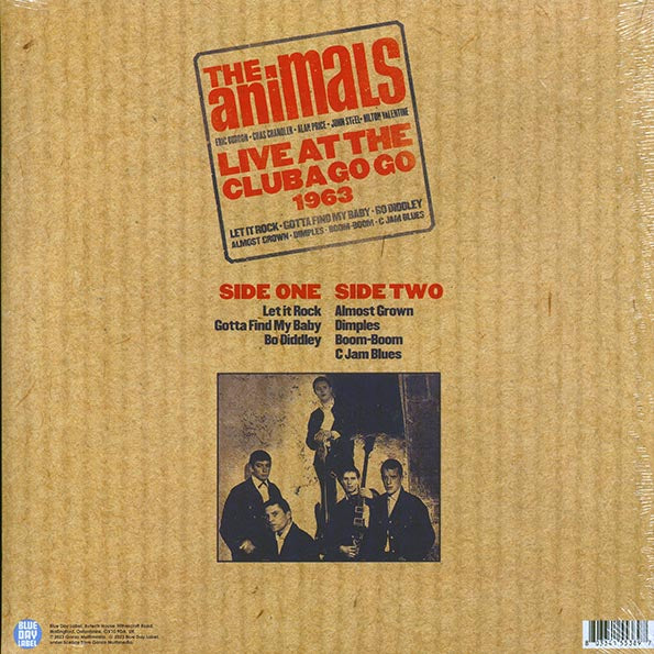 The Animals - Live At The Club A Go Go 1963