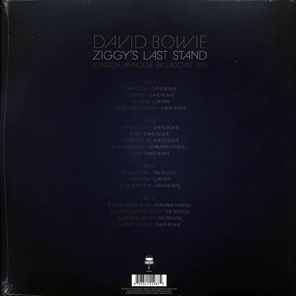 David Bowie - Ziggy's Last Stand: London Marquee Broadcast 1973 (2xLP)