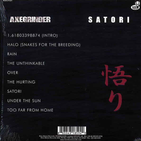 Axegrinder - Satori (180g)