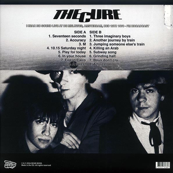 The Cure - I Hear No Sound: Live At De Melkweg, Amsterdam, Dec 12th 1979 (yellow vinyl)