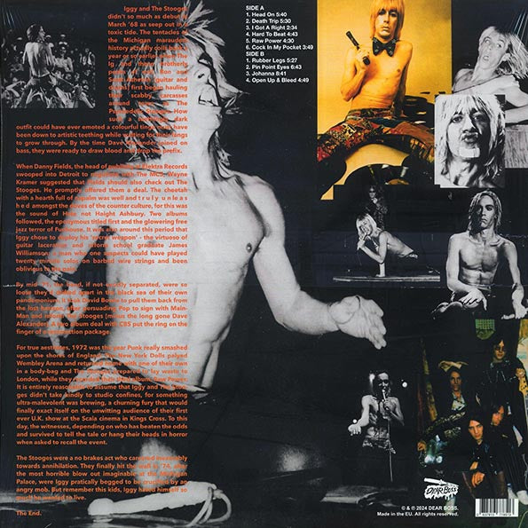 The Stooges - Keep Me Safe, Keep Me Sane: Rare Tracks 1972