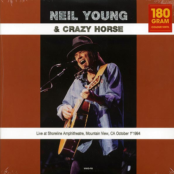 Neil Young & Crazy Horse - Live At Shoreline Amphitheatre, Mountain View, CA October 1st 1994 (180g) (green vinyl)