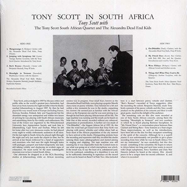 Tony Scott - Tony Scott In South Africa