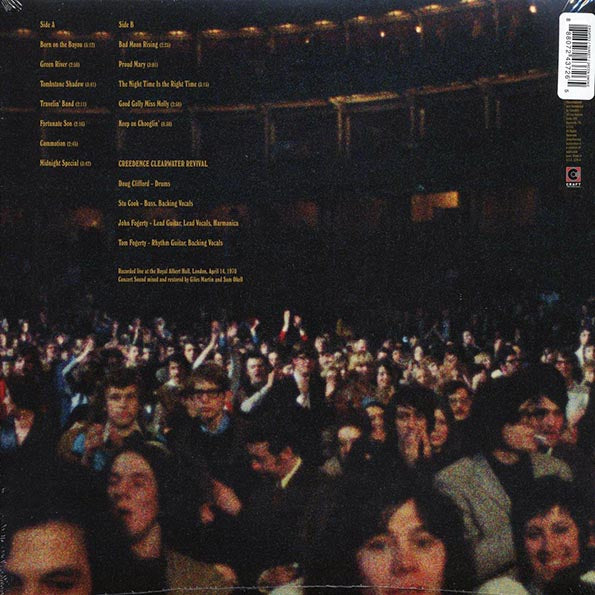 Creedence Clearwater Revival - At The Royal Albert Hall, April 14, 1970 (green vinyl)