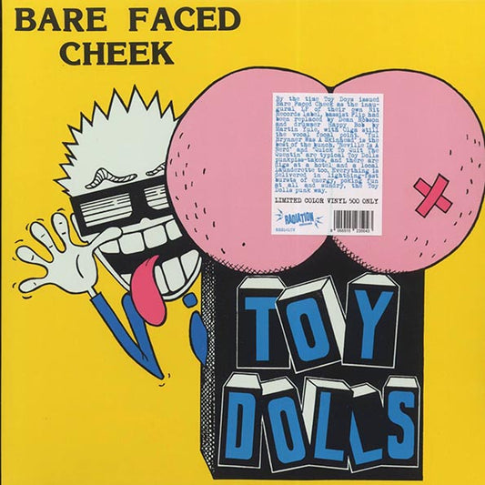 The Toy Dolls - Bare Faced Cheek (ltd. 500 copies made) (blue vinyl)