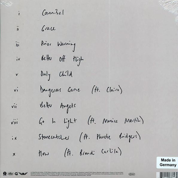 Marcus Mumford - Self-Titled (ltd. ed.) (180g) (red vinyl) (deluxe edition)