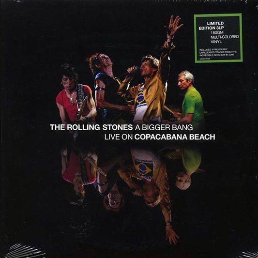 The Rolling Stones - A Bigger Bang: Live On Copacabana Beach (ltd. ed.) (3xLP) (colored vinyl)