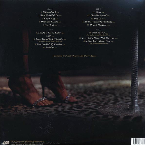 Carly Pearce - 29: Written In Stone, Live From Music City (2xLP) (gold vinyl)