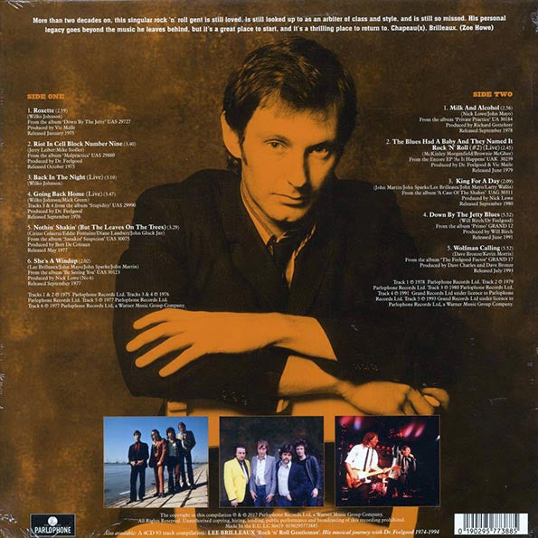 Lee Brilleaux, Dr. Feelgood - Rock N' Roll Gentleman: Eleven Recordings With Dr. Feelgood 1975-1993