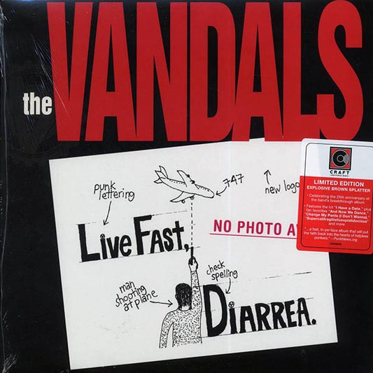 The Vandals - Live Fast Diarrhea (green vinyl)