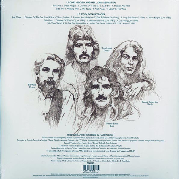 Black Sabbath - Heaven And Hell (+7 bonus tracks) (2xLP) (remastered)
