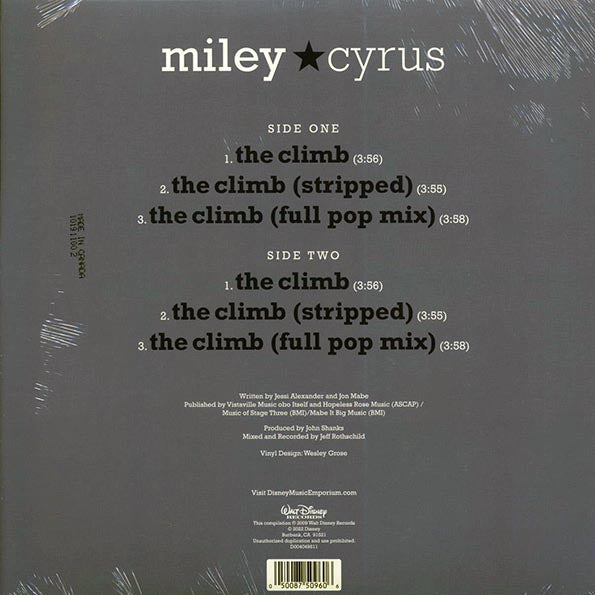 Miley Cyrus - The Climb (ltd. ed.) (blue vinyl)