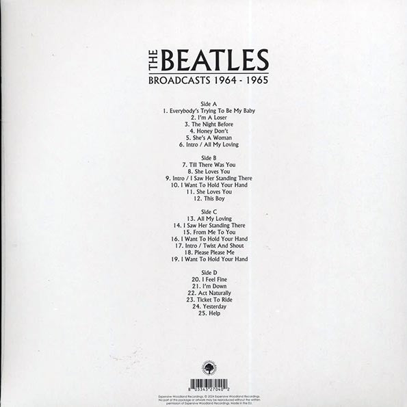 The Beatles - Broadcasts 1964-1965 (2xLP)