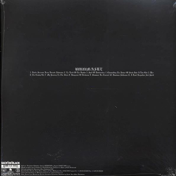 Burzum - Burzum/Aske (2xLP)