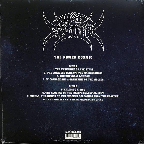 Bal-Sagoth - The Power Cosmic (ltd. ed.) (clear/blue splatter vinyl)